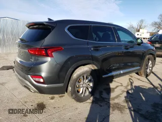 2020 Hyundai Santa Fe SEL with VIN 5NMS3CAD5LH203117, listed as a Copart auction lot 48040895 with 91,320 mi miles and Salvage Title. Bid and sale history available at carsss.com. Image 3.