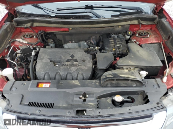 2018 Mitsubishi Outlander SE with VIN JA4AD3A33JZ013478, listed as a Copart auction lot 57941215 with 130,824 mi miles and Salvage title. Bid and sale history available at DreamBid. Image 12.