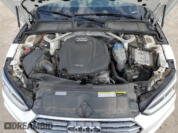 2019 Audi A5 Premium z VIN WAUSNAF53KA019395, wystawiony jako Copart lot #54145495 z przebiegiem 58 634 mil mil oraz Szkoda całkowita • Salvage title. Historia ofert i sprzedaży dostępna na DreamBid. Obrazek 12.