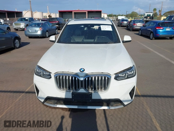 2022 BMW X3 sDrive30i with VIN 5UX43DP05N9K99492, listed as a IAAI auction lot 42137454 with 42,401 mi miles and . Bid and sale history available at DreamBid. Image 13.