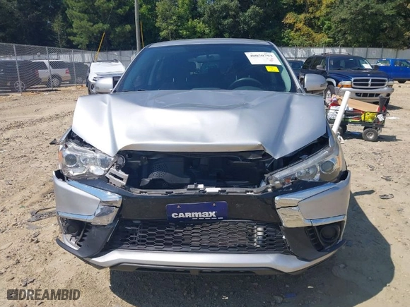 2019 Mitsubishi Outlander Sport ES 2.0 with VIN JA4AP3AU2KU032232, listed as a IAAI auction lot 40050793 with 45,570 mi miles. Bid and sale history available at carsss.com. Image 6.