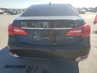 2014 Acura RLX Advance Pkg with VIN JH4KC1F94EC005153, listed as a Copart auction lot 41693175 with 124,550 mi miles and Clean Title. Bid and sale history available at carsss.com. Image 6.