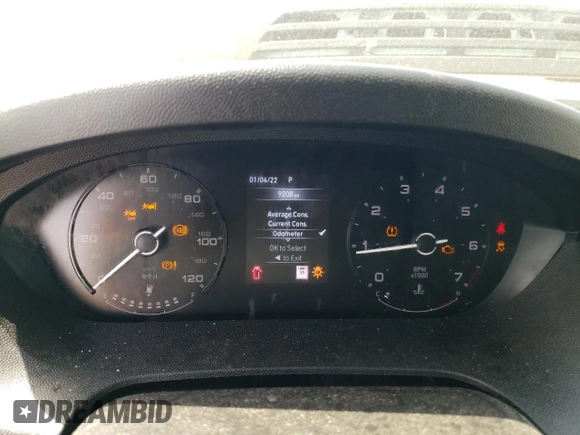 2025 Ram ProMaster Cargo Tradesman with VIN 3C6MRVJG9SE517735, listed as a Copart auction lot 51207475 with 9,208 mi miles and Clean Title. Bid and sale history available at DreamBid. Image 9.