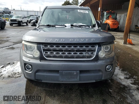 2016 Land Rover LR4 with VIN SALAC2V64GA833298, listed as a Copart auction lot 43710685 with 139,524 mi miles and Clean Title. Bid and sale history available at DreamBid. Image 5.