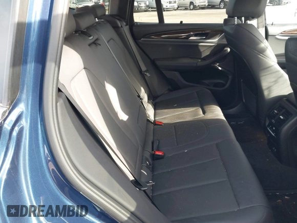 2021 BMW X3 xDrive30i with VIN 5UXTY5C08M9G21116, listed as a IAAI auction lot 41834586 with 51,441 mi miles and . Bid and sale history available at DreamBid. Image 8.