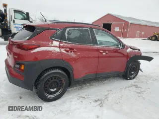 2018 Hyundai Kona SEL with VIN KM8K2CAA2JU105611, listed as a Copart auction lot 43071505 with 77,357 mi miles and Salvage Title. Bid and sale history available at carsss.com. Image 3.