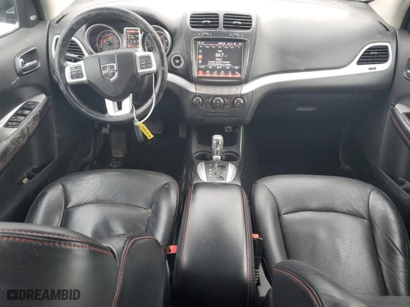 2016 Dodge Journey R/T with VIN 3C4PDCEG6GT241228, listed as a Copart auction lot 45486765 with 152,805 mi miles and Salvage Title. Bid and sale history available at carsss.com. Image 8.