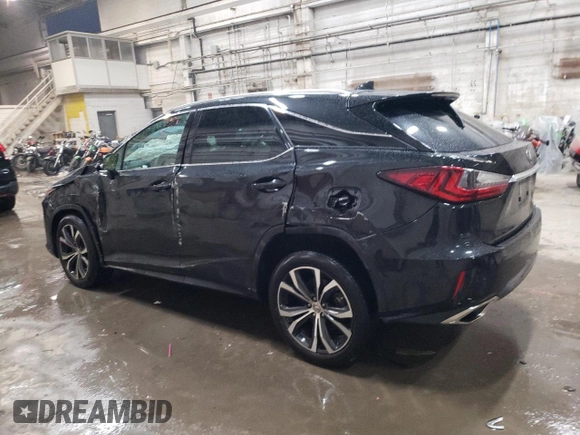 2017 Lexus RX with VIN 2T2BZMCAXHC080771, listed as a Copart auction lot 72456972 with 40,381 mi miles. Bid and sale history available at carsss.com. Image 2.