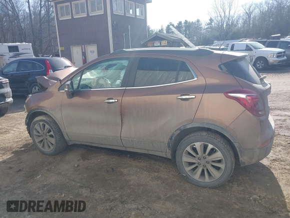 2017 Buick Encore Preferred with VIN KL4CJESB4HB124482, listed as a IAAI auction lot 41795609 with 91,139 mi miles. Bid and sale history available at carsss.com. Image 14.