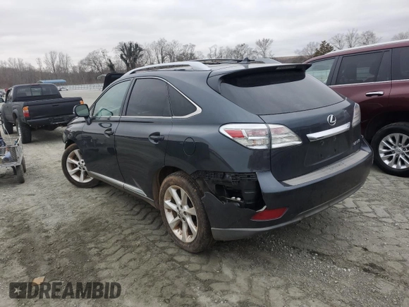 2011 Lexus RX 350 with VIN 2T2ZK1BA7BC060603, listed as a Copart auction lot 44374875 with 232,537 mi miles and Salvage Title. Bid and sale history available at carsss.com. Image 2.