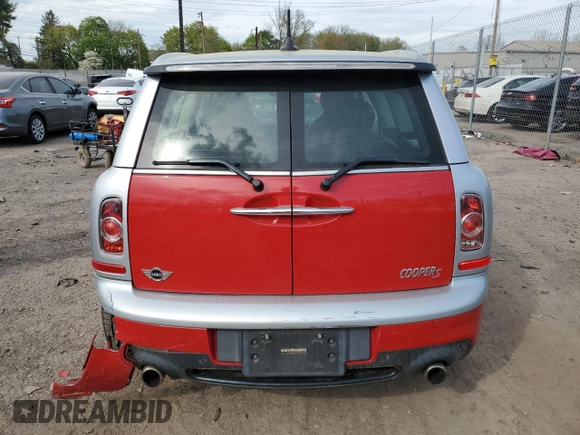 2012 MINI Clubman S z VIN WMWZG3C54CTY37460, wystawiony jako Copart lot #53985705 z przebiegiem Nie podano mil oraz Szkoda całkowita • Salvage title. Historia ofert i sprzedaży dostępna na DreamBid. Obrazek 6.