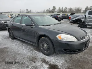 2011 Chevrolet Impala Police Police with VIN 2G1WD5EM7B1302697, listed as a Copart auction lot 46156175 with 181,835 mi miles and Salvage Title. Bid and sale history available at carsss.com. Image 4.