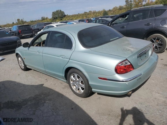 2003 Jaguar S-Type with VIN SAJEA01T23FM81481, listed as a Copart auction lot 76996804 with NaN miles and Clean Title. Bid and sale history available at carsss.com. Image 2.