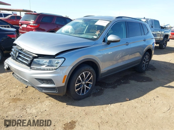 2019 Volkswagen Tiguan SE with VIN 3VV2B7AX1KM170926, listed as a IAAI auction lot 41953801 with 54,361 mi miles and . Bid and sale history available at DreamBid. Image 17.