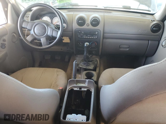 2003 Jeep Liberty Sport with VIN 1J4FK481X3W725304, listed as a Copart auction lot 87003384 with 185,646 mi miles and Salvage Title. Bid and sale history available at DreamBid. Image 8.