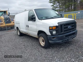 2010 Ford Econoline Cargo Commercial with VIN 1FTNE1EW2ADA91759, listed as a IAAI auction lot 41679181 with 287,584 mi miles. Bid and sale history available at carsss.com. Image 1.