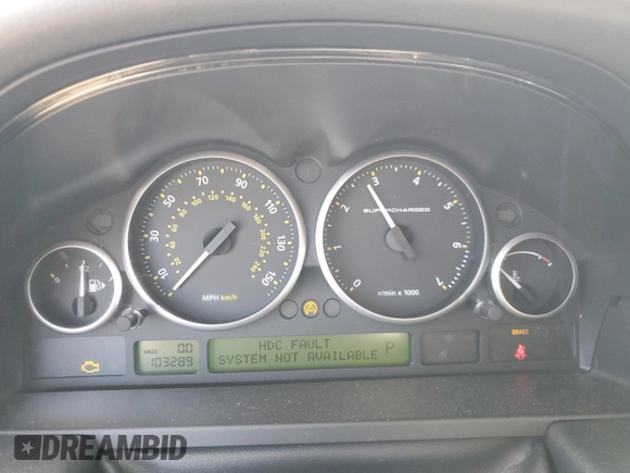 2007 Land Rover Range Rover SC with VIN SALMF13477A261109, listed as a Copart auction lot 56125495 with 103,289 mi miles and Clean title. Bid and sale history available at DreamBid. Image 9.