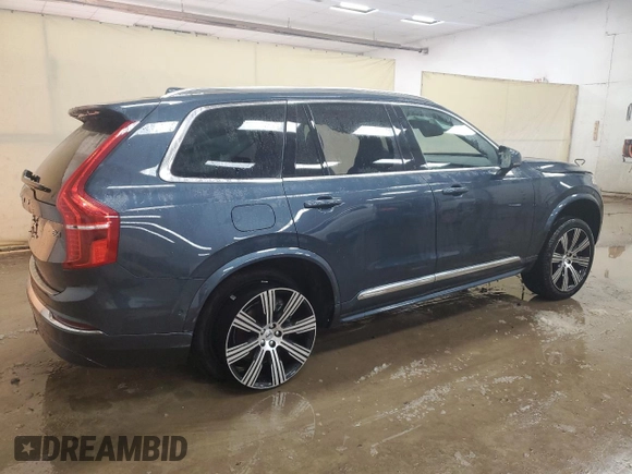 2025 Volvo XC90 Plus with VIN YV4062PE1S1290478, listed as a Copart auction lot 87835175 with 670 mi miles and Non Repairable. Bid and sale history available at DreamBid. Image 3.