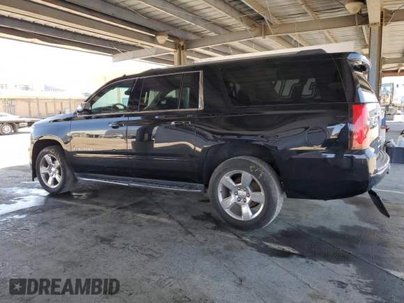 2018 Chevrolet Suburban Premier z VIN 1GNSCJKC7JR126793, wystawiony jako Copart lot #56399825 z przebiegiem 86 225 mil mil oraz Nie do naprawy • Non repairable. Historia ofert i sprzedaży dostępna na DreamBid. Obrazek 2.