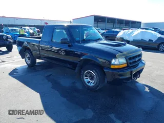 1999 Ford Ranger XL with VIN 1FTYR14X6XTA83979, listed as a IAAI auction lot 41355593 with 201,284 mi miles. Bid and sale history available at carsss.com. Image 1.