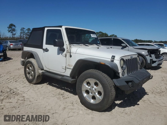 2014 Jeep Wrangler Sahara with VIN 1C4AJWBGXEL214269, listed as a Copart auction lot 47678045 with 283,634 mi miles and Clean Title. Bid and sale history available at DreamBid. Image 4.