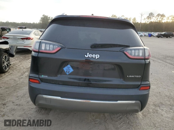 2020 Jeep Cherokee Limited with VIN 1C4PJLDB9LD535298, listed as a Copart auction lot 84803484 with 94,385 mi miles and Salvage Title. Bid and sale history available at carsss.com. Image 6.