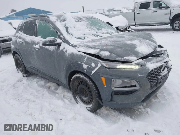 2021 Hyundai Kona Night Edition with VIN KM8K6CA59MU710026, listed as a IAAI auction lot 41266327 with 67,860 mi miles and . Bid and sale history available at DreamBid. Image 1.