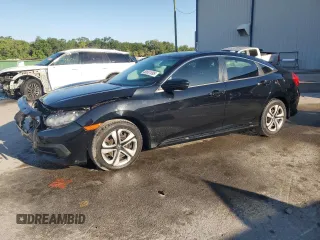 2017 Honda Civic Sedan LX with VIN 19XFC2F53HE008869, listed as a Copart auction lot 53561595 with 77,620 mi miles and Salvage Title. Bid and sale history available at carsss.com. Image 1.