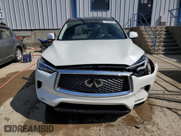 2019 Infiniti QX50 Luxe z VIN 3PCAJ5M34KF121377, wystawiony jako Copart lot #53075985 z przebiegiem 16 573 mil mil oraz Szkoda całkowita • Salvage title. Historia ofert i sprzedaży dostępna na DreamBid. Obrazek 5.