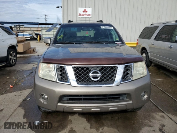 2008 Nissan Pathfinder SE with VIN 5N1AR18UX8C637815, listed as a Copart auction lot 41688875 with 161,228 mi miles and Salvage Title. Bid and sale history available at carsss.com. Image 5.