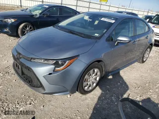 2022 Toyota Corolla LE with VIN JTDEPMAE6N3001954, listed as a Copart auction lot 50199565 with 64,577 mi miles and Salvage Title. Bid and sale history available at carsss.com. Image 1.