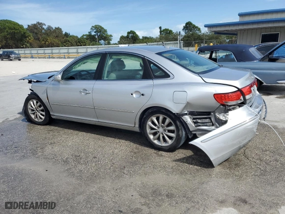 2007 Hyundai Azera SE with VIN KMHFC46F27A242907, listed as a Copart auction lot 75424854 with 151,576 mi miles and Salvage Title. Bid and sale history available at carsss.com. Image 2.