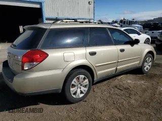 2008 Subaru Outback с VIN 4S4BP60C687354766, выставлен на аукционе Copart как лот 49421585 с пробегом 146 851 миль миль и Чистый • Clean title. История ставок и продаж доступна на DreamBid. Изображение 3.