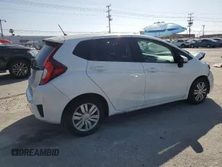 2015 Honda Fit LX with VIN 3HGGK5G55FM747740, listed as a Copart auction lot 61692725 with 61,923 mi miles and Salvage title. Bid and sale history available at DreamBid. Image 3.