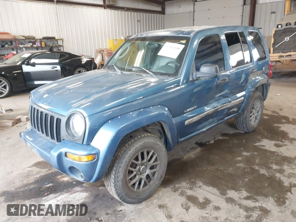 2004 Jeep Liberty Limited with VIN 1J4GK58K84W226666, listed as a IAAI auction lot 41764238 with 148,664 mi miles. Bid and sale history available at carsss.com. Image 20.