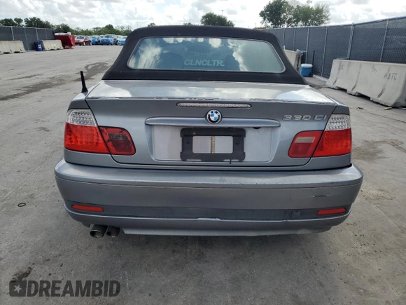 2005 BMW 3 Series 330Ci with VIN WBABW53445PL49161, listed as a Copart auction lot 51822665 with 186,818 mi miles and Clean Title. Bid and sale history available at carsss.com. Image 6.