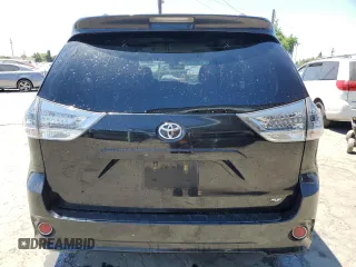 2017 Toyota Sienna SE with VIN 5TDXZ3DC5HS841623, listed as a Copart auction lot 64076295 with 181,575 mi miles and Salvage title. Bid and sale history available at DreamBid. Image 6.