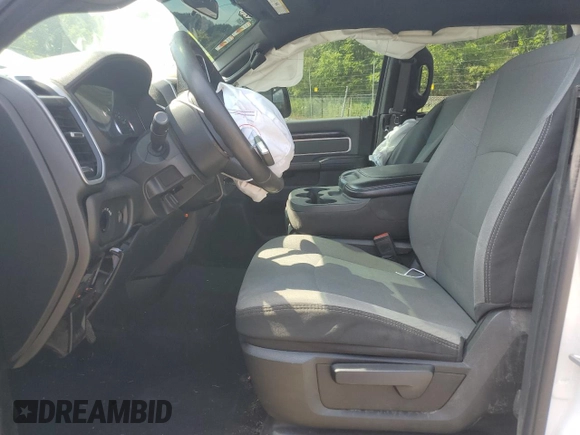 2021 Ram 2500 Big Horn with VIN 3C6UR5JL0MG628274, listed as a Copart auction lot 58247224 with 83,985 mi miles and Salvage Title. Bid and sale history available at carsss.com. Image 7.