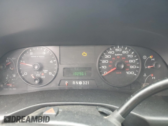 2006 Ford F-250 XL with VIN 1FTSF21P26EC88596, listed as a Copart auction lot 58849395 with 192,961 mi miles and Salvage title. Bid and sale history available at DreamBid. Image 9.