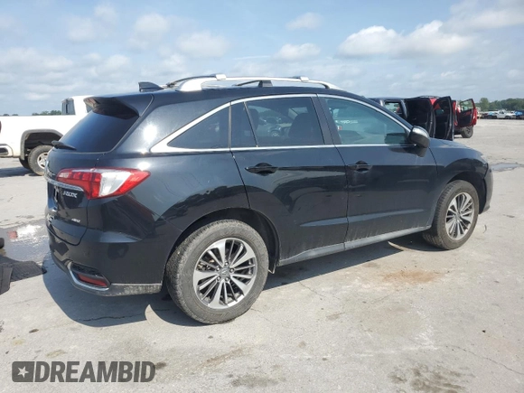 2017 Acura RDX Advance with VIN 5J8TB4H75HL033734, listed as a Copart auction lot 62729295 with 63,858 mi miles and Salvage title. Bid and sale history available at DreamBid. Image 3.