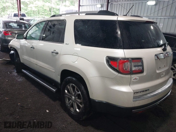 2014 GMC Acadia SLT z VIN 1GKKVSKD4EJ250739, wystawiony jako IAAI lot #42257848 z przebiegiem 78 672 mil mil oraz . Historia ofert i sprzedaży dostępna na DreamBid. Obrazek 3.
