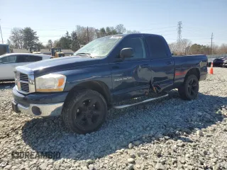 2006 Dodge 1500 SLT with VIN 1D7HU18N46S625677, listed as a Copart auction lot 48463775 with 253,113 mi miles and Salvage Title. Bid and sale history available at DreamBid. Image 1.