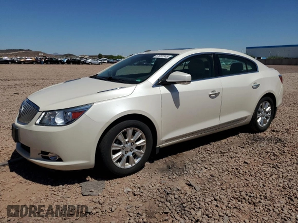 2012 Buick LaCrosse Premium 1 z VIN 1G4GD5ER3CF275477, wystawiony jako Copart lot #61025545 z przebiegiem 139 252 mil mil oraz Szkoda całkowita • Salvage title. Historia ofert i sprzedaży dostępna na DreamBid. Obrazek 1.