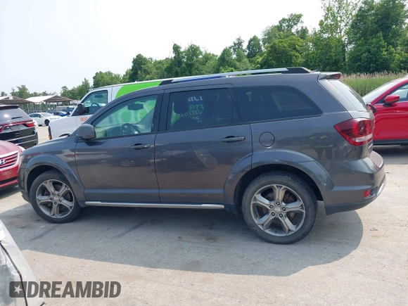 2017 Dodge Journey Crossroad Plus with VIN 3C4PDCGB5HT613080, listed as a IAAI auction lot 42425123 with 114,413 mi miles and . Bid and sale history available at DreamBid. Image 14.