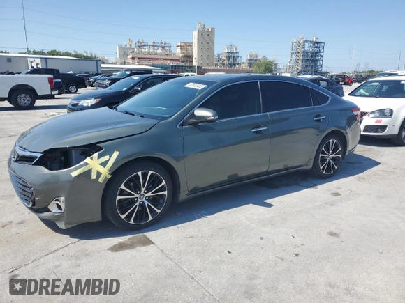 2013 Toyota Avalon XLE with VIN 4T1BK1EB4DU032608, listed as a Copart auction lot 52613485 with 110,781 mi miles and Salvage Title. Bid and sale history available at DreamBid. Image 1.
