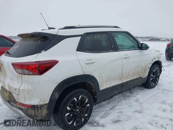 2023 Chevrolet TrailBlazer LT with VIN KL79MRSL8PB059963, listed as a IAAI auction lot 41277057 with 27,451 mi miles and . Bid and sale history available at DreamBid. Image 4.