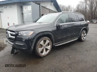 2021 Mercedes-Benz GLS 450 with VIN 4JGFF5KE7MA529553, listed as a Copart auction lot 39989374 with 34,459 mi miles and . Bid and sale history available at DreamBid. Image 1.