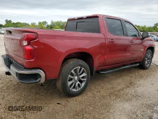 2020 Chevrolet Silverado 1500 LT with VIN 3GCPWCED6LG113848, listed as a Copart auction lot 51908935 with 108,242 mi miles and Clean Title. Bid and sale history available at carsss.com. Image 3.
