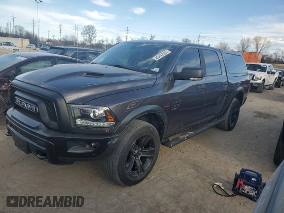 2021 Ram 1500 Warlock z VIN 1C6RR7LT0MS587197, wystawiony jako Copart lot #46047035 z przebiegiem 42 030 mil mil oraz Szkoda całkowita • Salvage title. Historia ofert i sprzedaży dostępna na DreamBid. Obrazek 1.