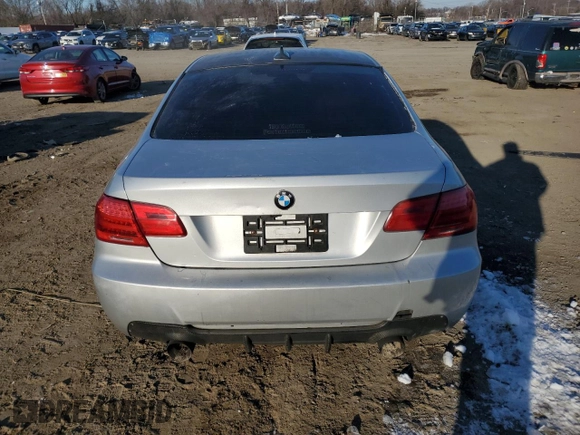 2011 BMW 3 Series 335is with VIN WBAKG1C58BE618199, listed as a Copart auction lot 87549775 with 102,081 mi miles and Salvage Title. Bid and sale history available at carsss.com. Image 6.